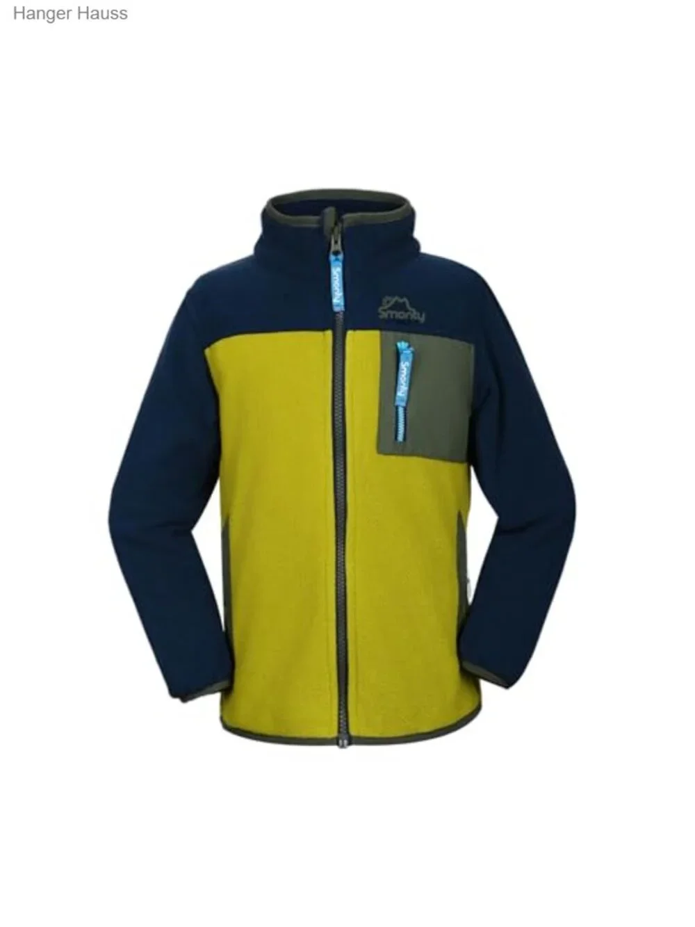 Kids Fleece Jacket Lightweight Zip Up Outdoor Layering Coat